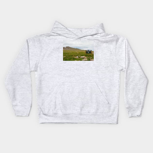 Summit Lake Park Kids Hoodie by bobmeyers